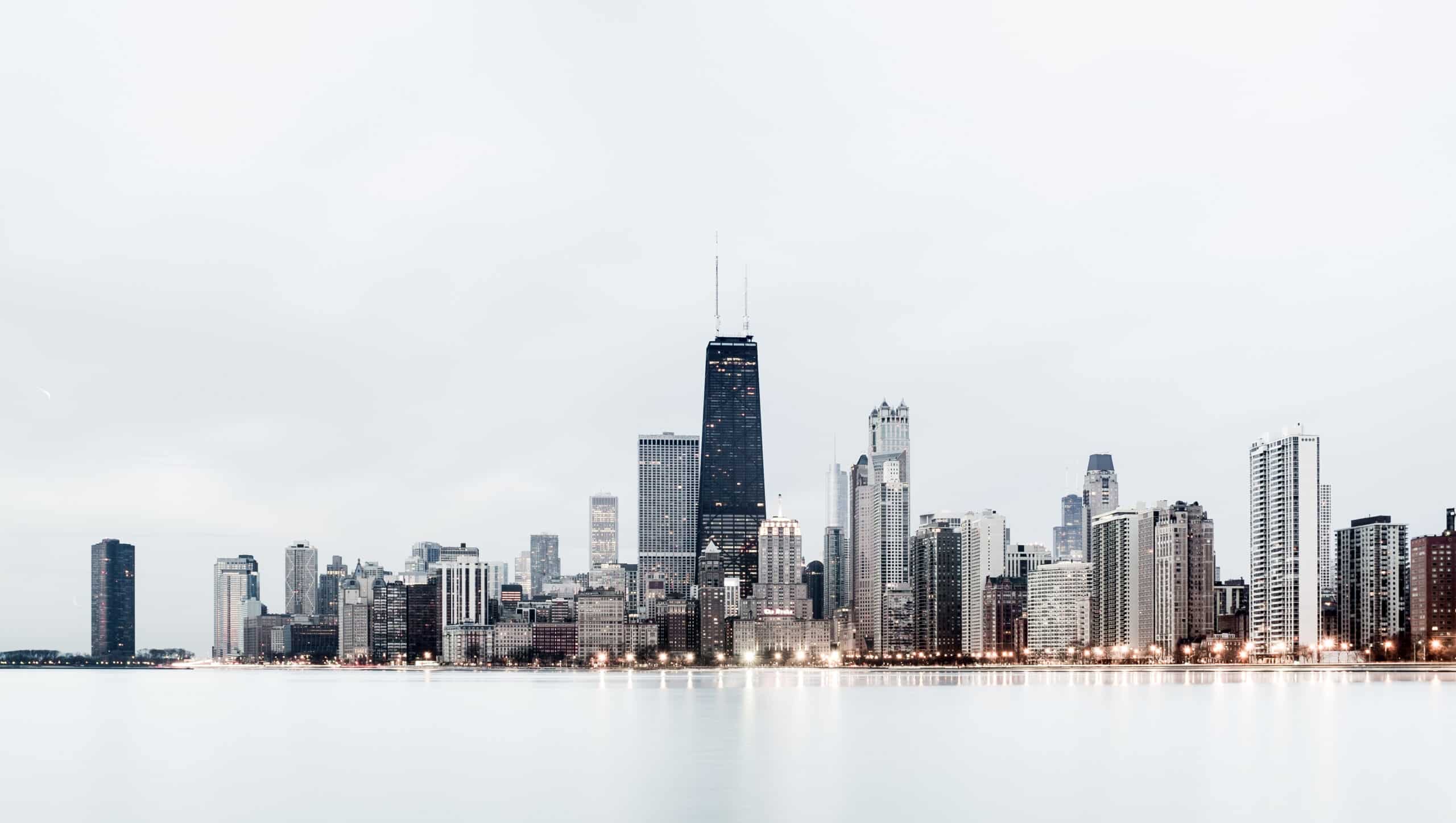 Chicago City Skyline - Ward Service Center